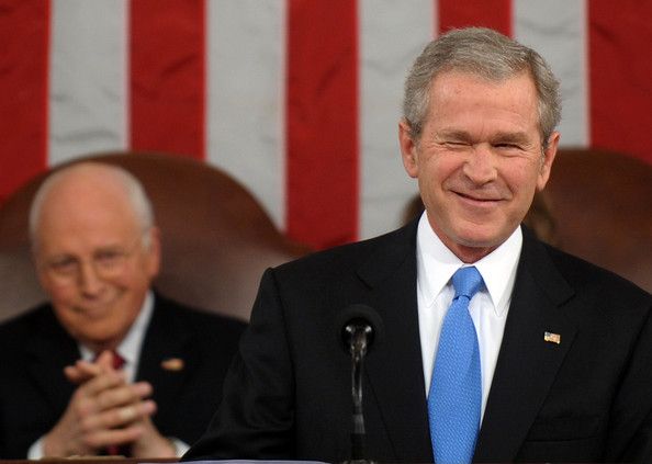 Фотохроника 8-летнего правления 43-го президента США Джорджа Буша-младшего (George W. Bush) (54 фотографии), photo:1