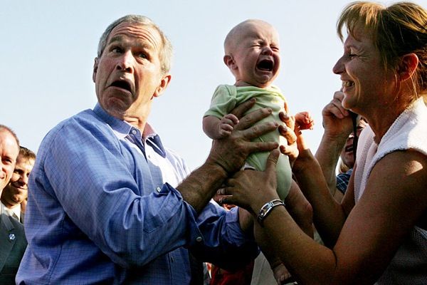Фотохроника 8-летнего правления 43-го президента США Джорджа Буша-младшего (George W. Bush) (54 фотографии), photo:19