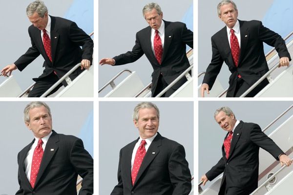 Фотохроника 8-летнего правления 43-го президента США Джорджа Буша-младшего (George W. Bush) (54 фотографии), photo:23
