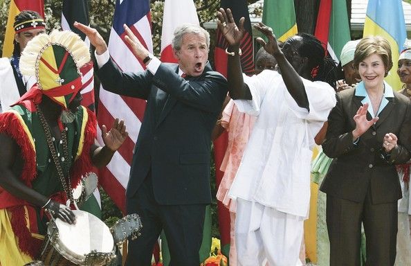 Фотохроника 8-летнего правления 43-го президента США Джорджа Буша-младшего (George W. Bush) (54 фотографии), photo:26