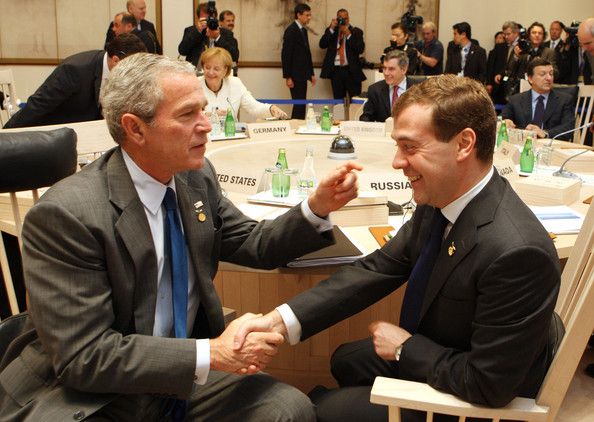 Фотохроника 8-летнего правления 43-го президента США Джорджа Буша-младшего (George W. Bush) (54 фотографии), photo:29