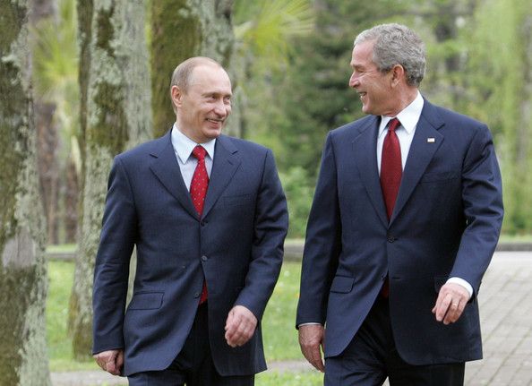 Фотохроника 8-летнего правления 43-го президента США Джорджа Буша-младшего (George W. Bush) (54 фотографии), photo:30