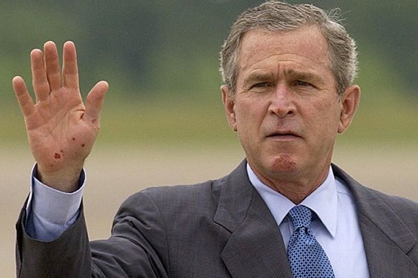 Фотохроника 8-летнего правления 43-го президента США Джорджа Буша-младшего (George W. Bush) (54 фотографии), photo:42