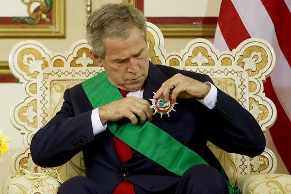 Фотохроника 8-летнего правления 43-го президента США Джорджа Буша-младшего (George W. Bush) (54 фотографии), photo:45