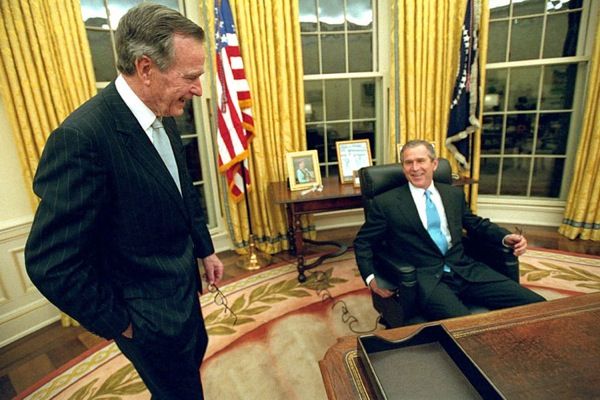 Фотохроника 8-летнего правления 43-го президента США Джорджа Буша-младшего (George W. Bush) (54 фотографии), photo:62