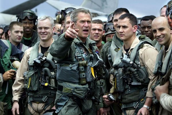 Фотохроника 8-летнего правления 43-го президента США Джорджа Буша-младшего (George W. Bush) (54 фотографии), photo:68
