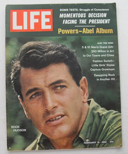 Rock Hudson 1962 Life Magazine 1960s COVER Vintage.jpg