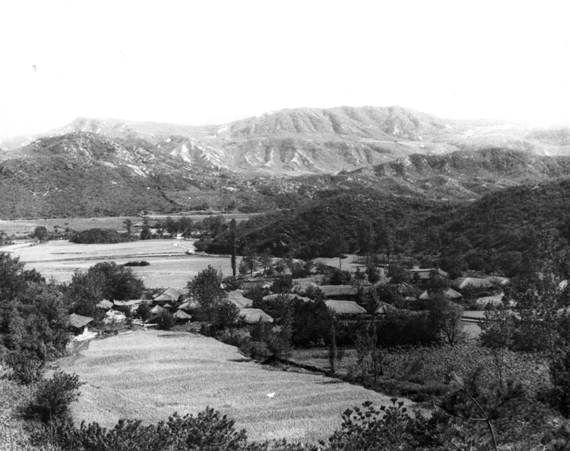 Countryside near Sanggyo village, 1972.jpg