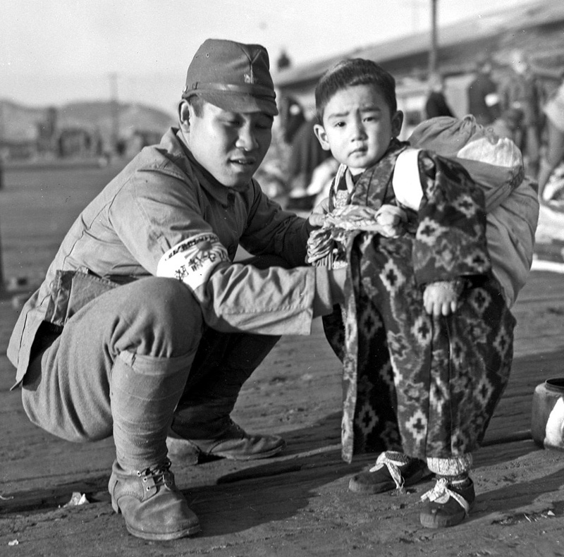zSoldier and Boy - December 1945.jpg