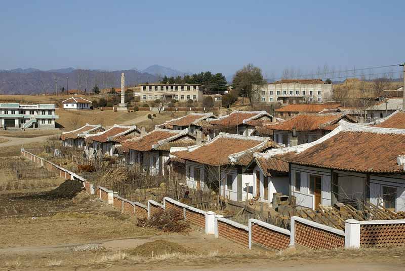 aModel village in Jongpyong County.jpg