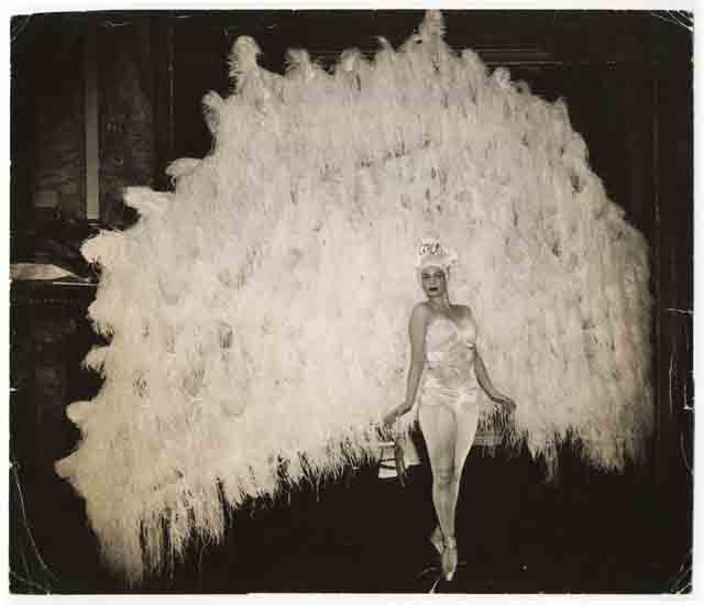 Ballerina Marina Franca in her peacock costume, April 18, 1941.jpg