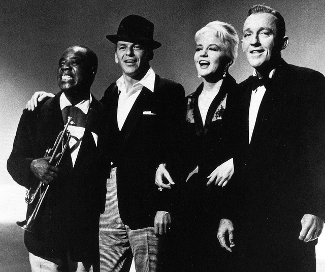 Louis Armstrong, Bing Crosby, Peggy Lee and Frank Sinatra.jpg