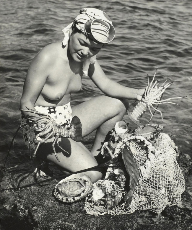 Yoshiyuki Iwase. Ama diver, 1955.jpg