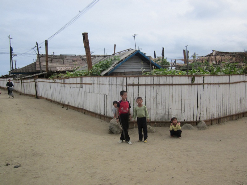 aNorth Korea kids in small rural town.jpg