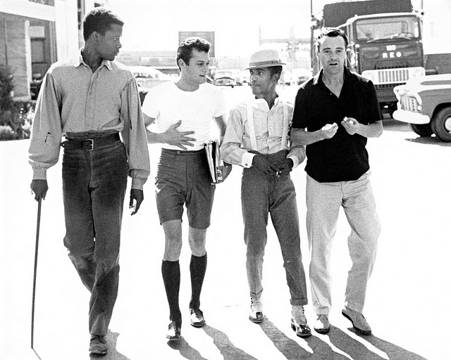 Sidney Poitier, Tony Curtis, Sammy Davis, Jr. and Jack Lemmon.jpg