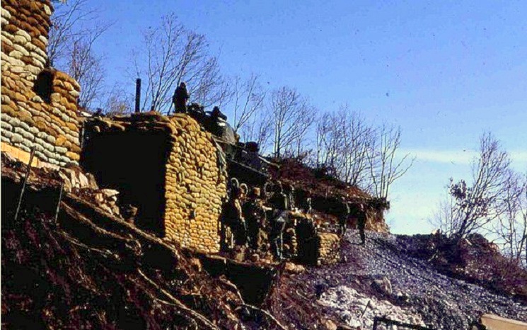 Bunker of Tank Unit-March 1953.JPG