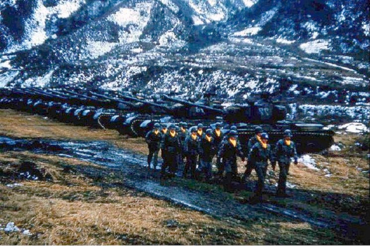 Dedication of New Tanks-Hwachon Jan 1953.JPG
