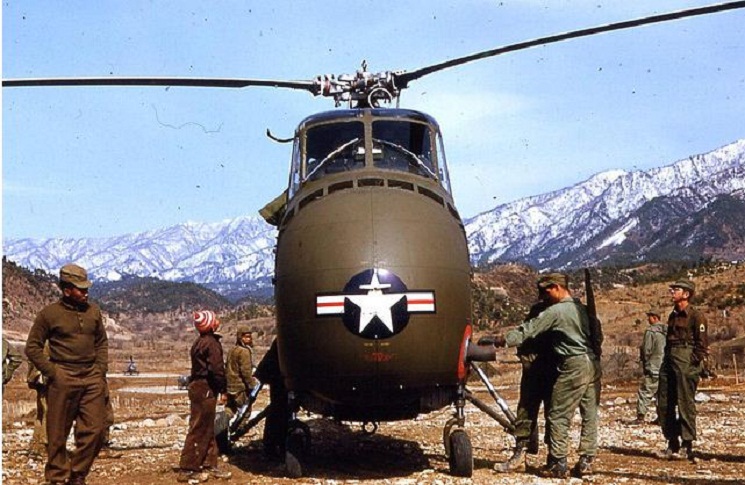 New chopper-front view-46th ASH-March 1953.JPG