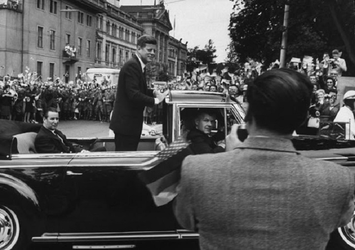 13 President John F_ Kennedy in a motorcade during his trip to Germany, June 1963.jpg