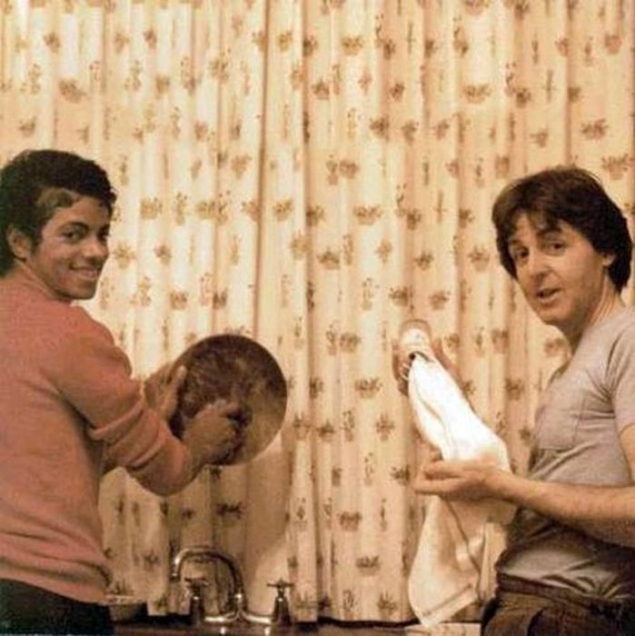 Michael Jackson and Paul Mccartney doing dishes.jpg