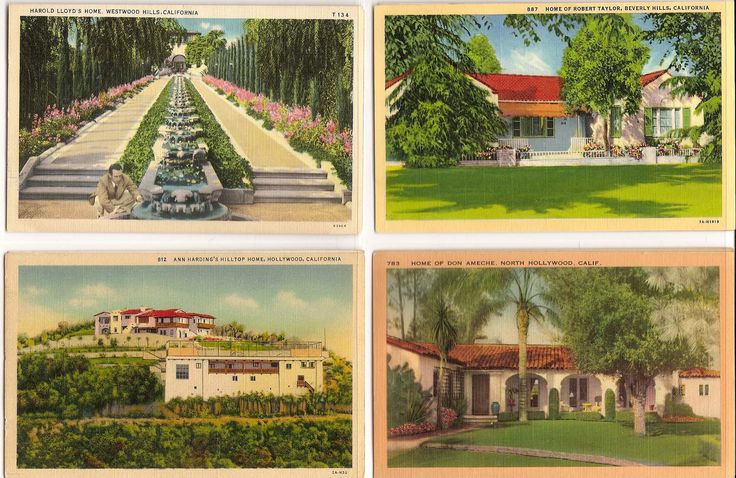 Homes of Harold Lloyd, Robert Taylor, Ann Harding &amp; Don Ameche.jpg
