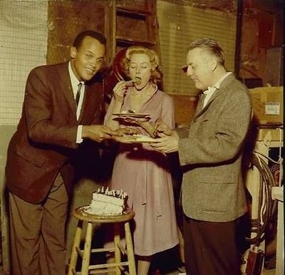 Director Robert Wise with with Gloria Grahame and Harry.JPG