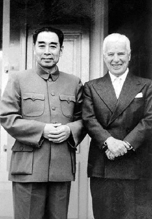 Premier Chou En-lai and Charles Chaplin.jpg