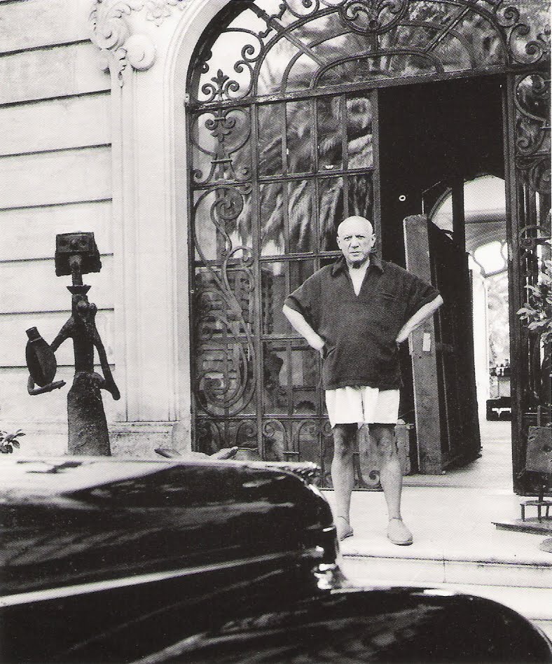 Kurt Blum. Pablo Picasso La Californie Cannes. 1956..jpg