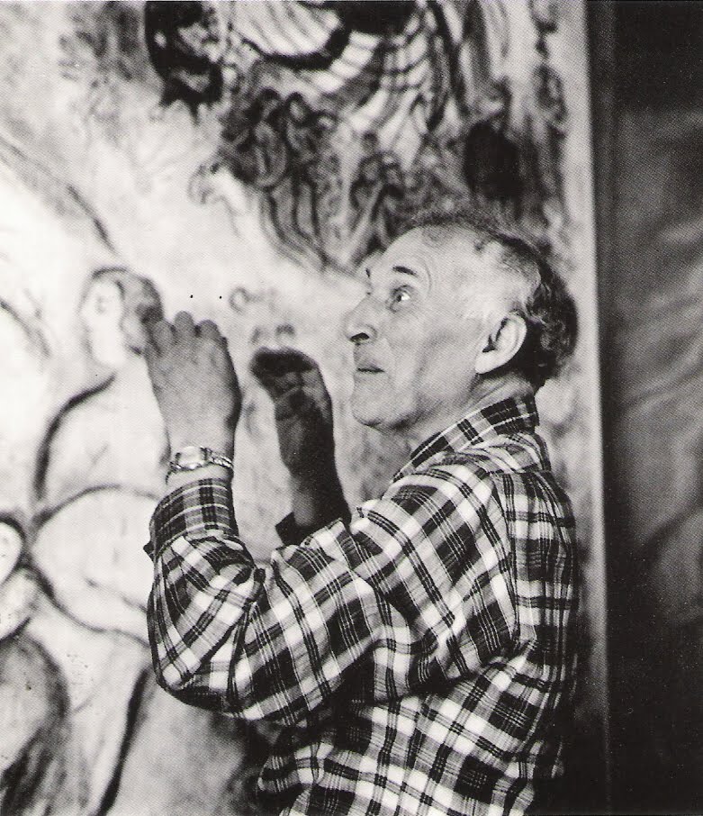 Kurt Blum. Marc Chagall. Vence. 1956.jpg