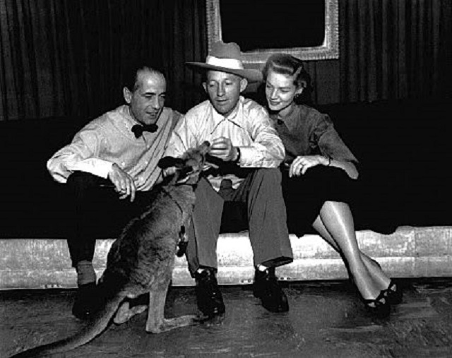 Humphrey Bogart, Bing Crosby, Lauren Bacall.jpg