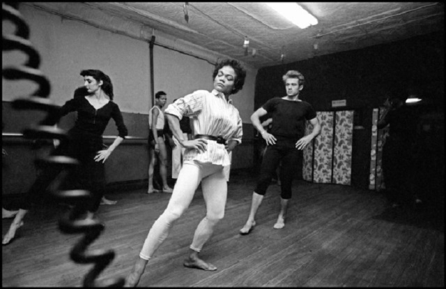 808 Eartha Kitt and James Dean take a dance class given by the legendary, though not pictured, Katherine Dunham, 1955..jpg