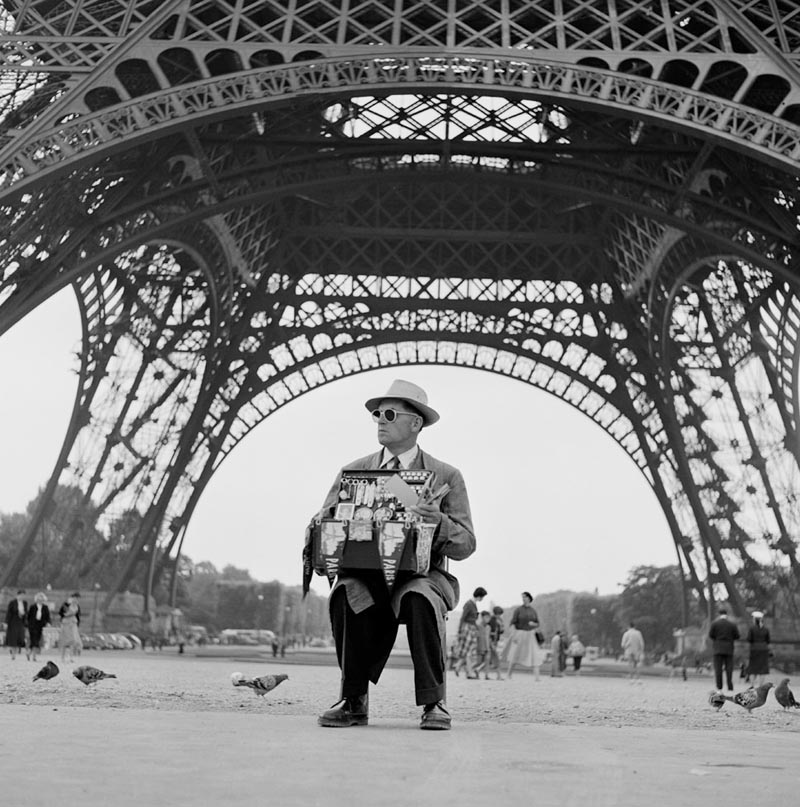 27 Under the Eiffel Tower, Paris, 1955.jpg