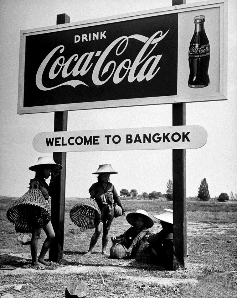 Welcome to Bangkok, Drink Coca-Cola, 1950, by Dmitri Kessel..jpg