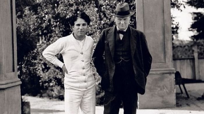 Chaplin and Churchill, 1929, Hollywood.jpg
