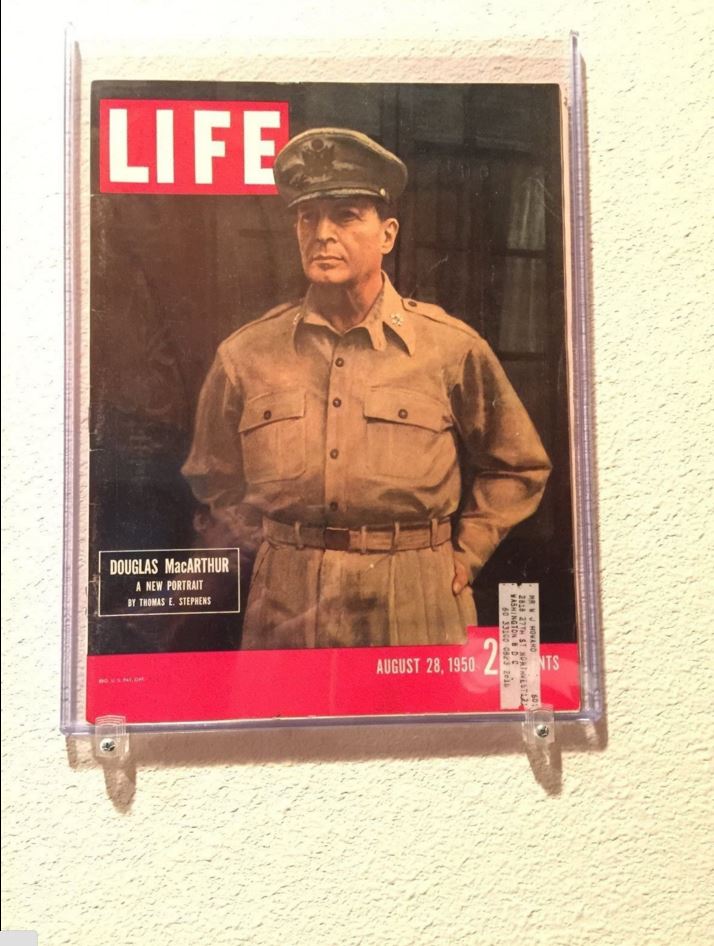1950 August 28  Vintage Vtg LIFE Magazine Army General MacArthur, Korean War.JPG