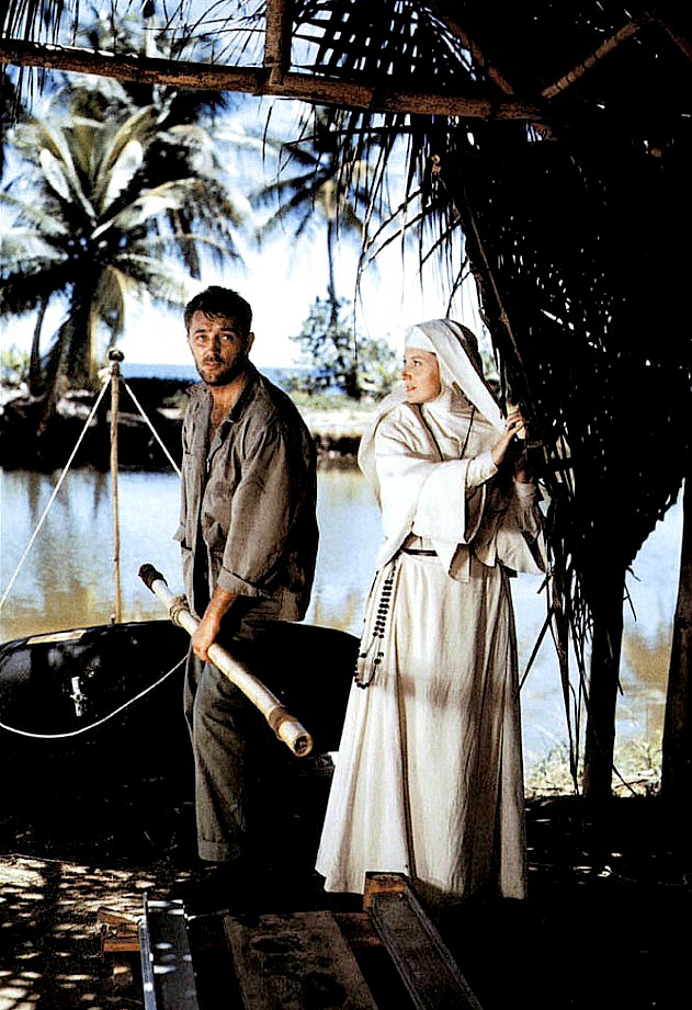 8 Robert Mitchum and Deborah Kerr in Heaven Knows, Mr Allison directed by John Huston, 1957.jpg
