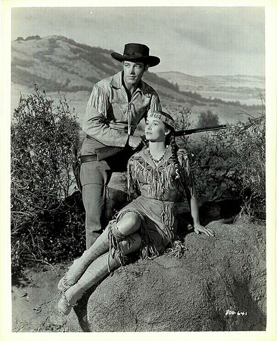 THE CHARGE AT FEATHER RIVER (1953) - Guy Madison &amp; Vera Miles.jpg