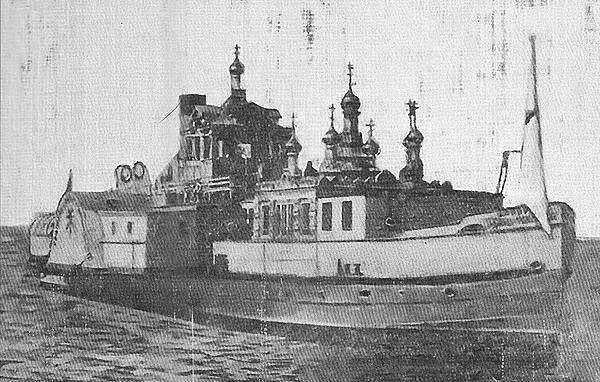 Church of St. Nicholas the Wonderworker ship is the only ship in the Russian Empire.jpg