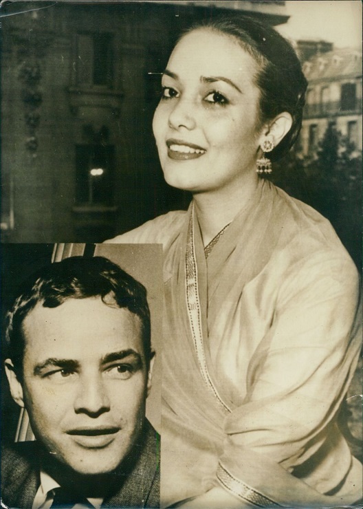 Marlon Brando et son épouse Anna Kashfi, Hollywood, le 12 octobre 1957 a.jpg