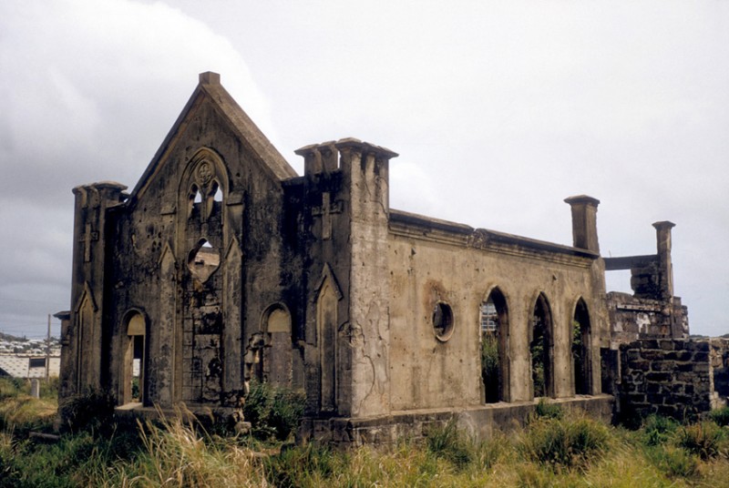 Church Destroyed During the War - 11 Apr 54.jpg
