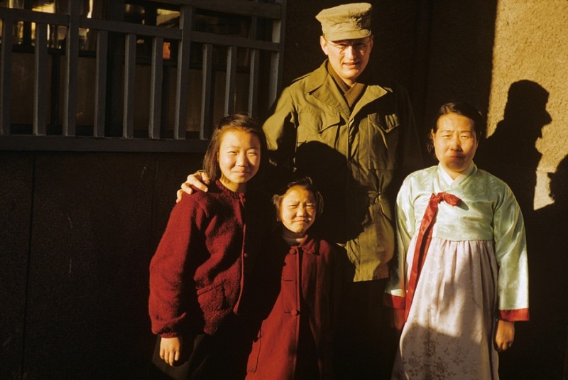 207Mr Lehr and Korean family, 1952.jpg