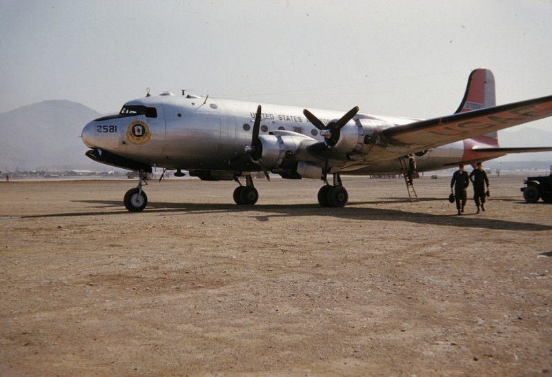 zPlane that brought us back to Korea, April 9,1952.jpg