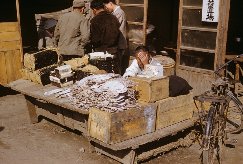 153The Dried Squid seller, 1952.jpg
