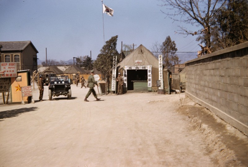 46Rear Entrance, Korean Headquarters,1952.jpg