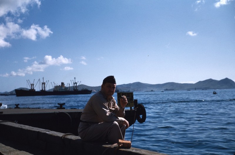 35 Maj. John Mills, Busan Sept 1953.jpg