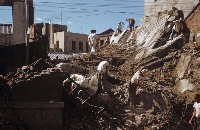 Repairing Bomb Damage,1953.jpg