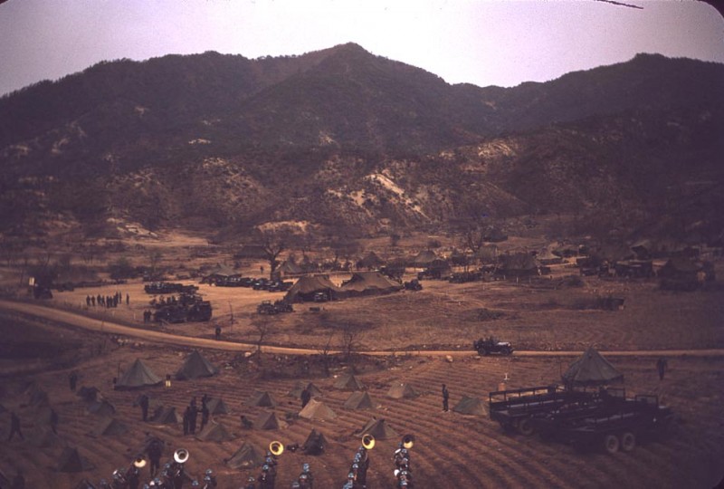 51 Battalion rear area, April 1952.jpg