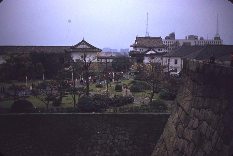61 Grounds of Osaka Castle, April 1952.jpg