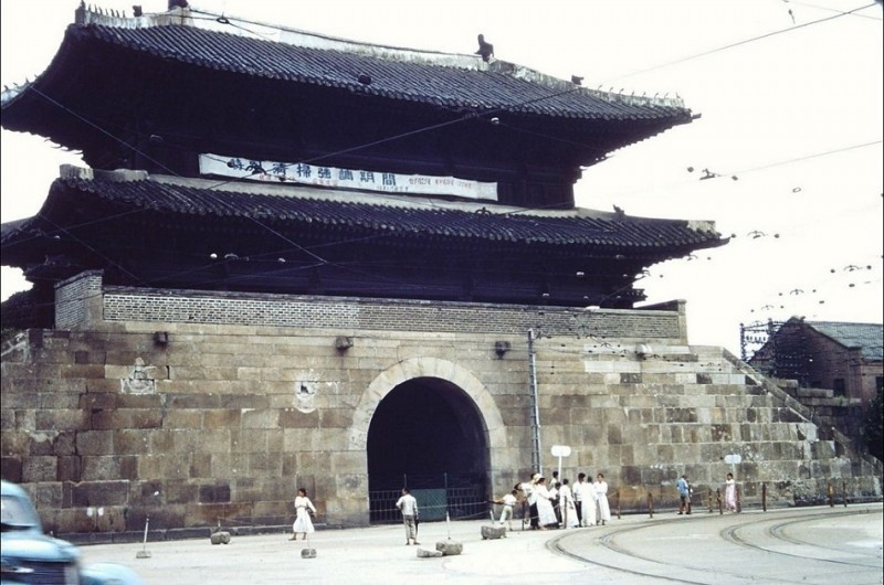 (3) Seoul, South Korea 35mm Slides-1950