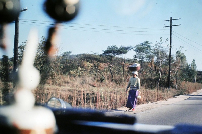 32 Woman walking along MSR 3, 1972.jpg